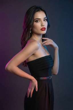 Petra Jump - Variation - Colored Gel Lighting [Rotated 35° Right]